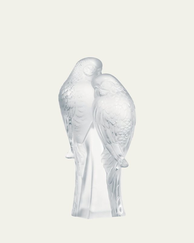 Two Parakeets Figure